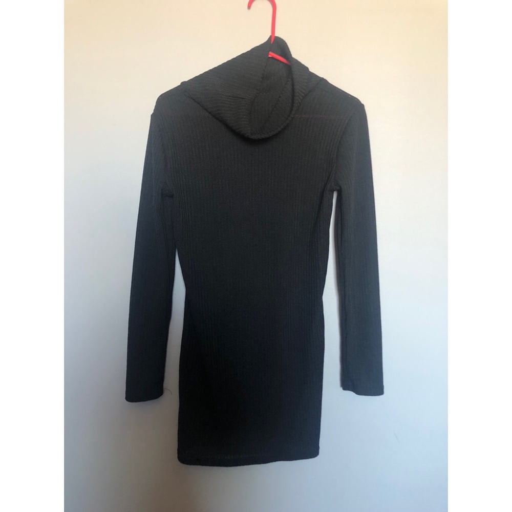 COPY - Black form fitting sweater dress- never wo…